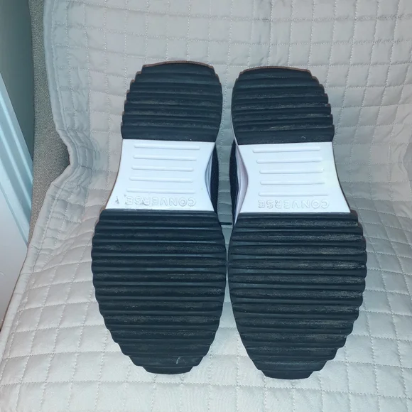 Converse Run Star Hike EUC' Textured Felt/Canvas Dark Gray/Black. M 7 W 8.5 - Picture 7 of 8